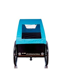 Christiania Shortbox bugatti kaleche i Lyseblå