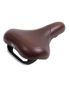 Selle Orient E-Comfort Cykelsadel, Brun med håndtag