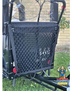 Bagnet til ladcykel, opbevaringsnet