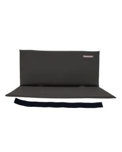 Christiania Pude til bænk Sort