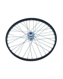 Christiania Lowrider og Christiania Anhænger Forhjul 20" sort alu. 