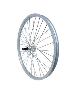 Johnny Loco højre forhjul / sidehjul til ladcykel sølv