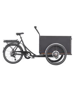 Christiania Light medium med elmotor, med plads til 4 børn