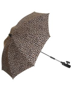Parasol leopard beige