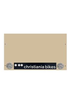 Christiania frontplade til kassen, Blank creme