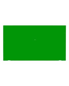 Christiania ladcykel sideplade til straight kasse i farven grøn