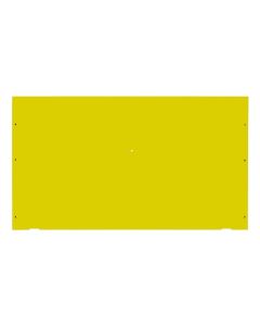 Christiania ladcykel sideplade til straight kasse i farven Gul