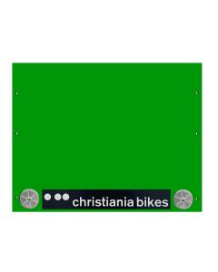 christiania frontplade til straight kasse i grøn