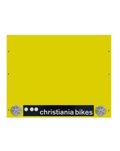christiania frontplade til straight kasse i Gul