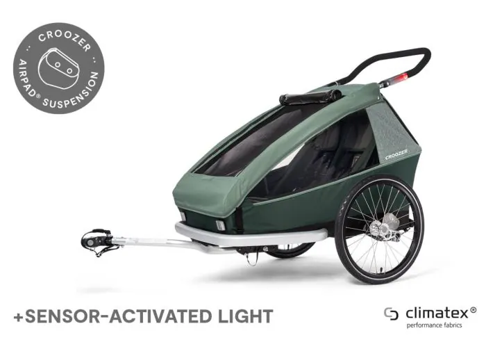 Croozer Kid Vaaya 2 Cykeltrailer Green