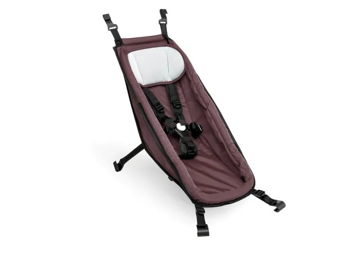 Croozer Baby Sæde Blossom red