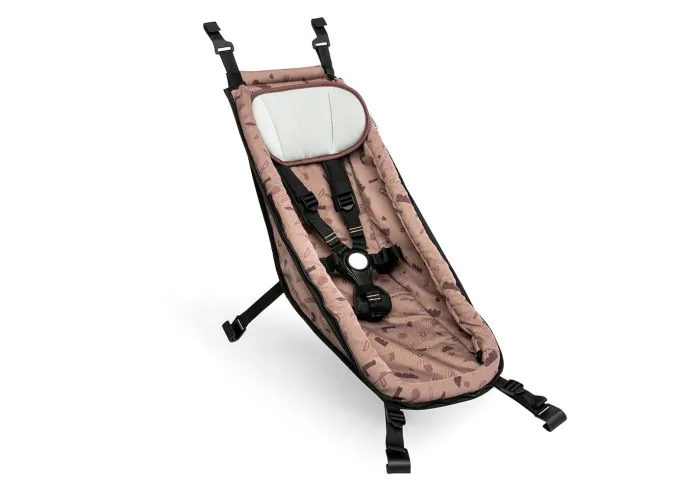 Croozer Baby Sæde Red patterned