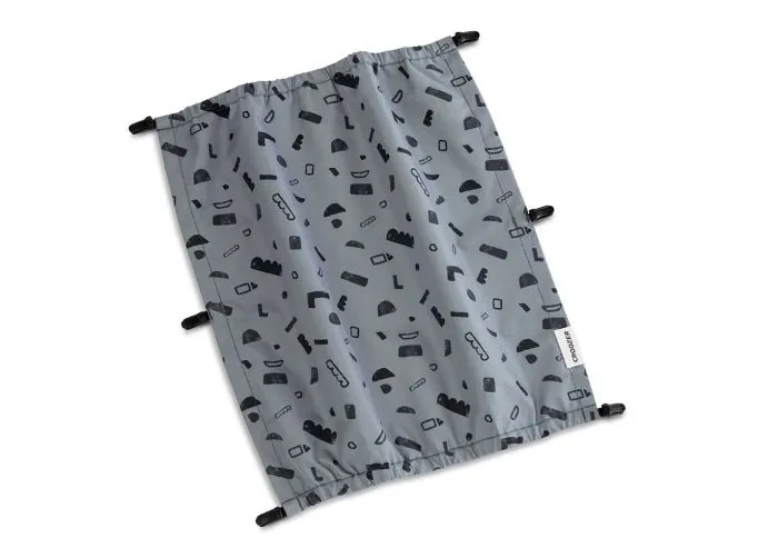 Croozer Sol Cover Graphite Blue Kollektion, 2 personers