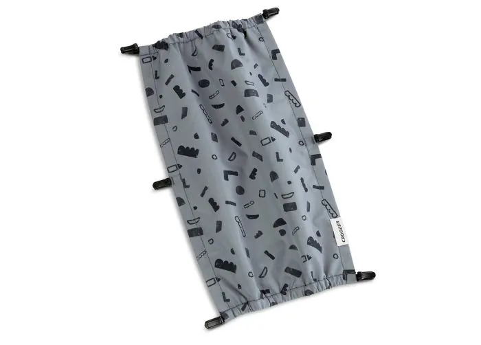 Croozer Sol Cover Graphite Blue Kollektion, 1 personers