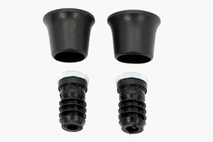 Gummi fødder til støtteben RM Packster 60/80 og  Load | Ladcyklen.dk