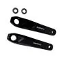 Shimano Hollowtech pedalarmssæt 170mm, sort
