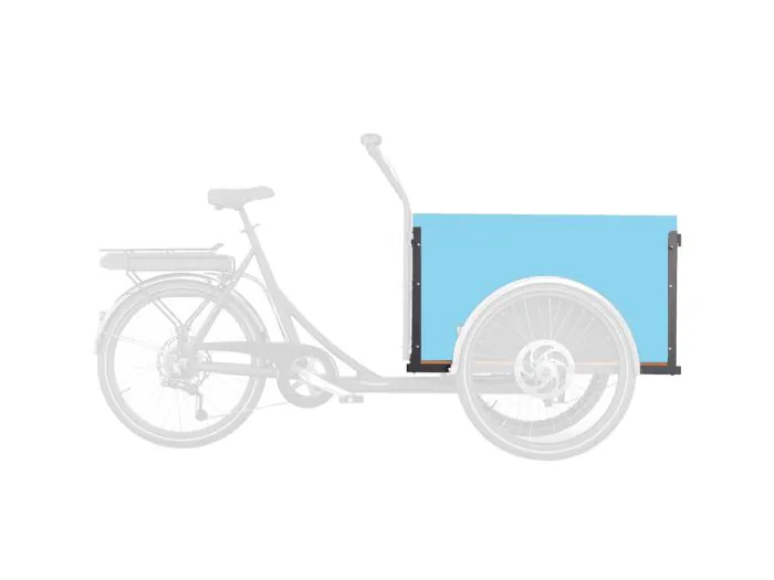 Christiania Straight kasse løs, Lyseblå