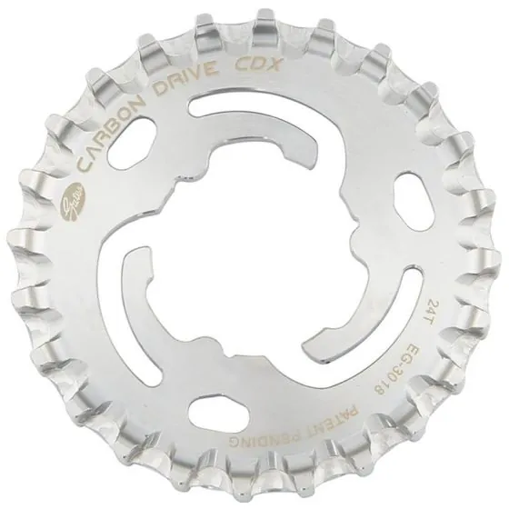 Carbon Gates tandhjul 24t til shimano og sturmey archer