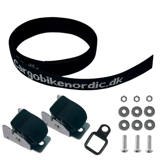 Melia Christianiabikes ladcykel monteringskit til barnestol