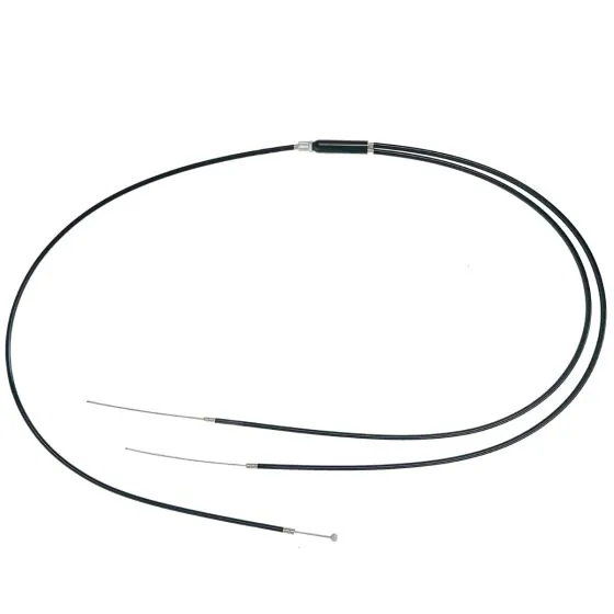 Gyro For bremsekabel til ladcykler med splitter og kabelstop til bremsegreb.
