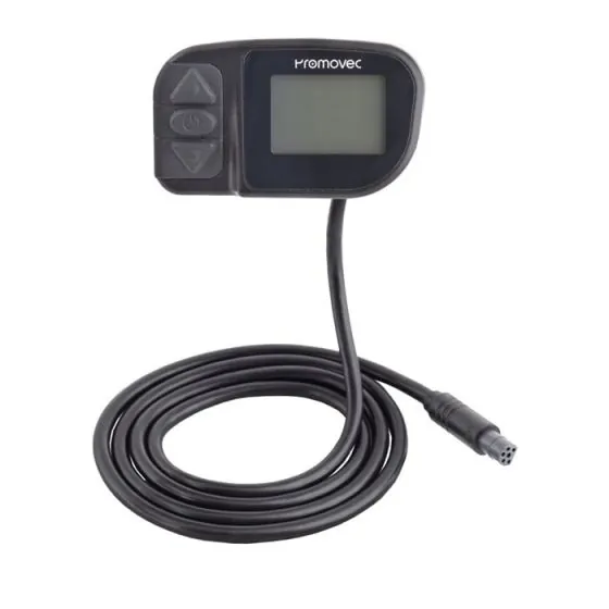Promovec LCD Display til Winther el ladcykler