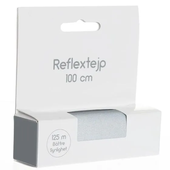 Reflekstape 100x5cm