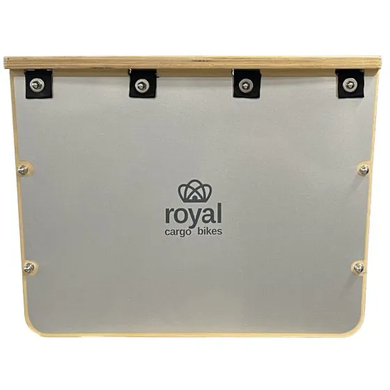 Folie front, sølv til Royal Cargobike FourRunner