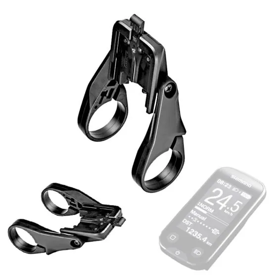 Shimano Steps E6100 Cykelcomputer Beslag