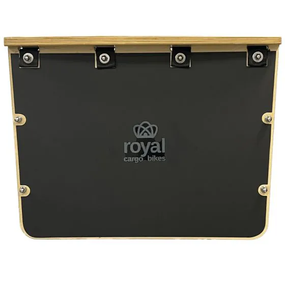 Folie front, sort til Royal Cargobike FourRunner