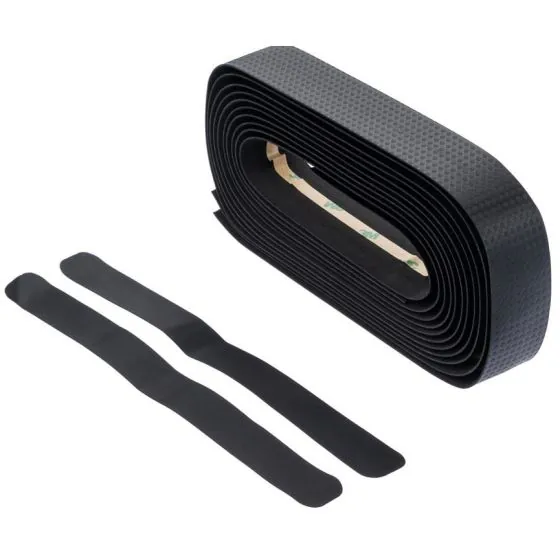 Styrbånd sort med carbon look 200cm