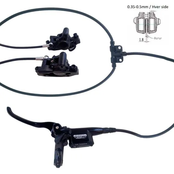 Tektro Aurige Twin HD-T525 hydraulisk skivebremse