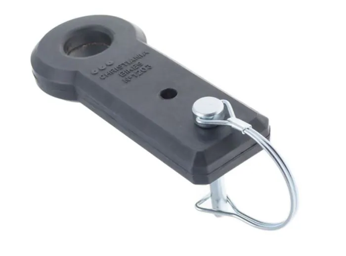 Christiania cykelanhænger kobling med splitfjeder