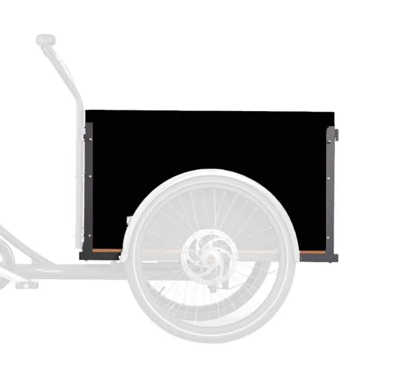 Christiania Straight kasse løs, Blank sort