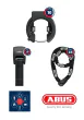ABUS One-Key Låsesæt (Ringlås 6950, Kædelås 1060/170, Alarm Foldelås 6000A/90)