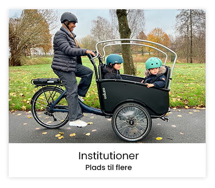 Ladcykler til institutioner